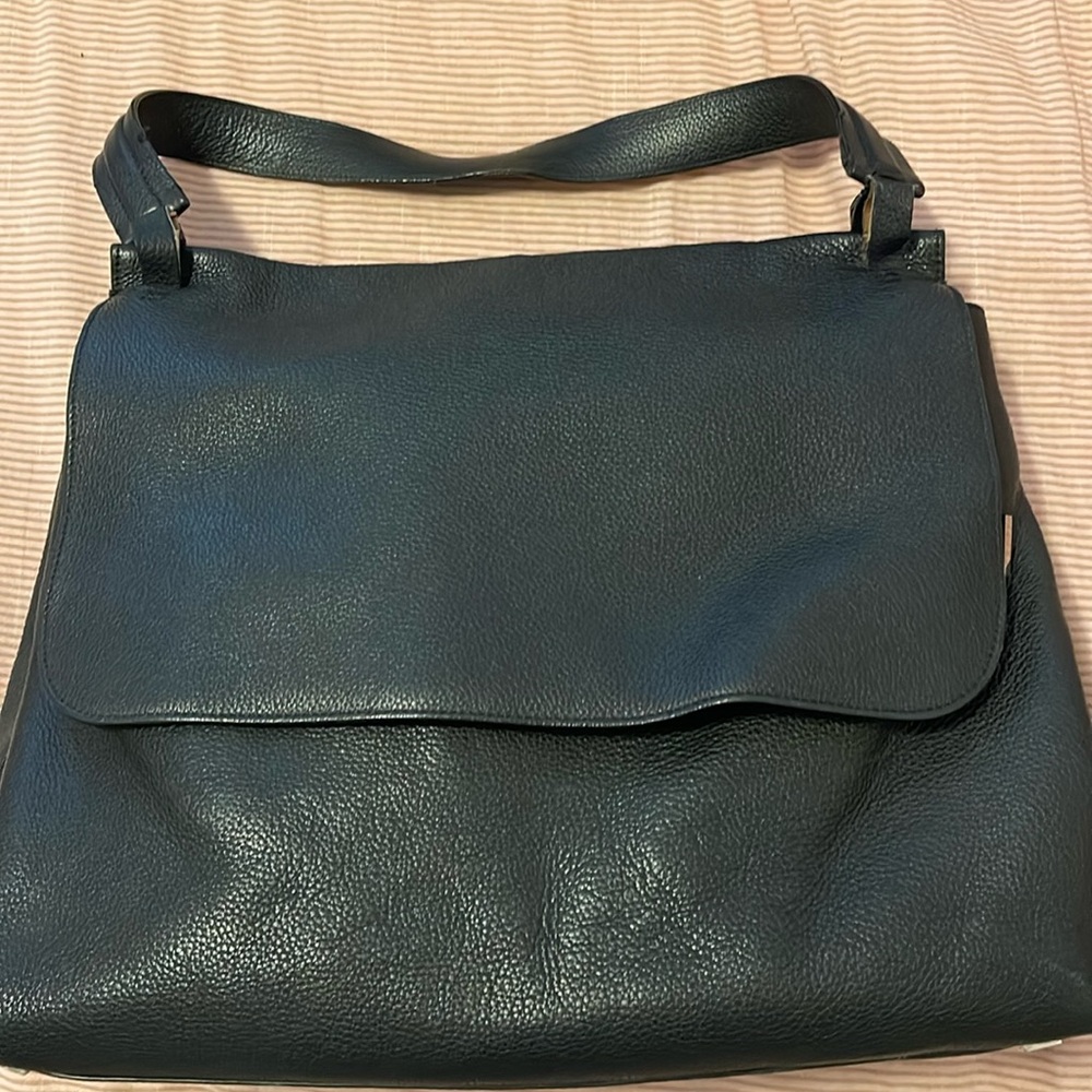 The Row Top Handle black bag